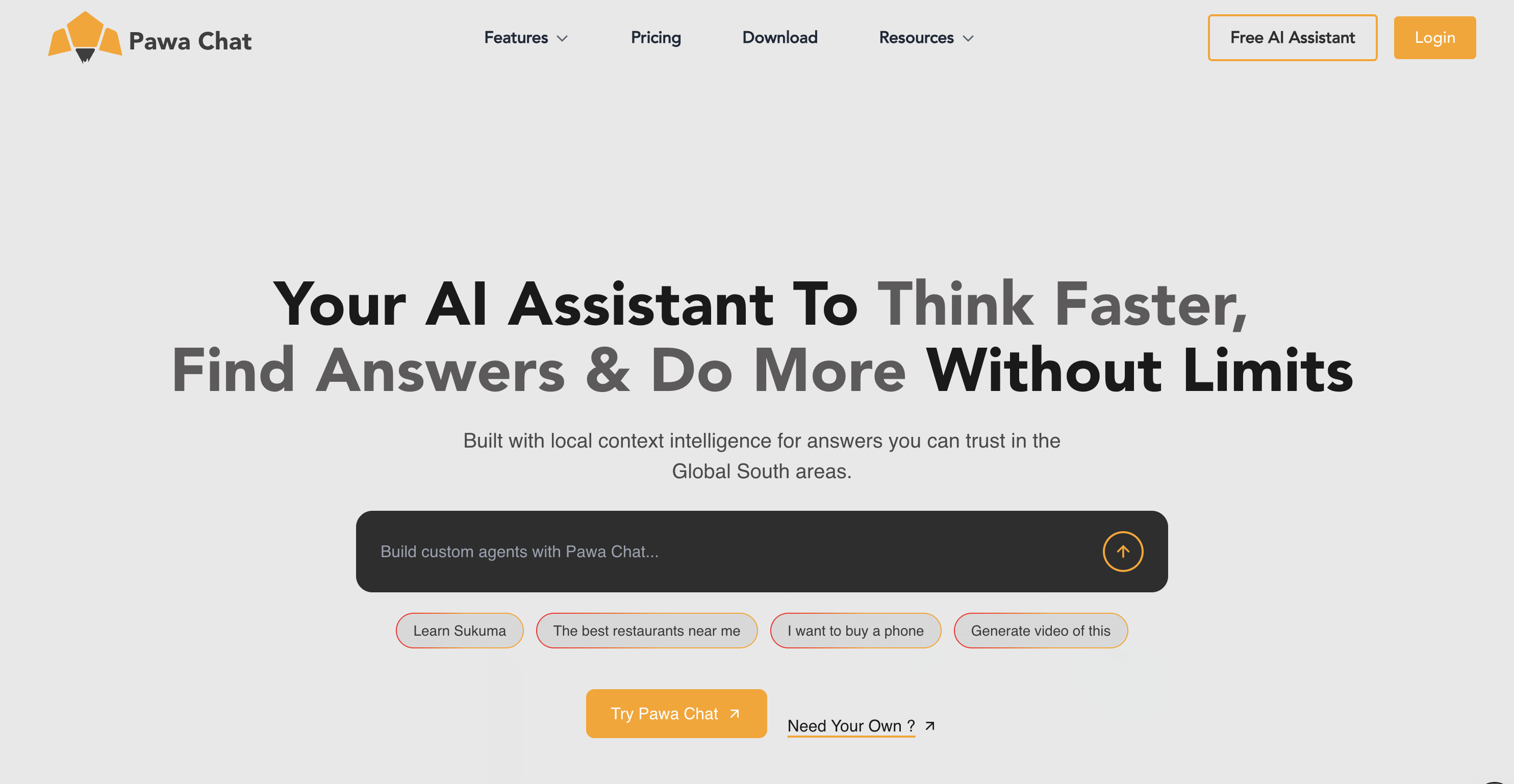 Pawa Chat - Your AI Assistant To Think Faster, Find Answers & Do More ...